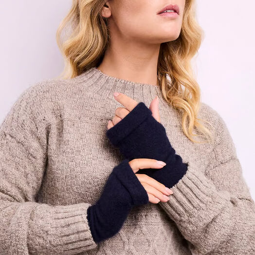 Cashmere Fingerless Gloves